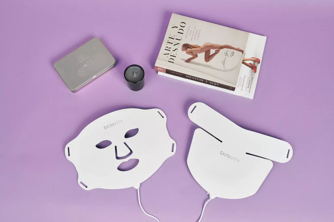 Packshot Silicone LED Mask de SKINVITY la mejor máscara LED del mercado