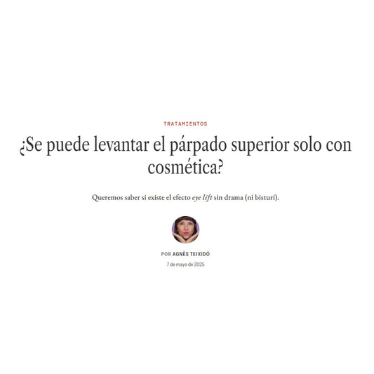 ¿Se puede levantar el párpado superior solo con cosmética? ¡GLAMOUR tiene la respuesta (y nosotros también)!