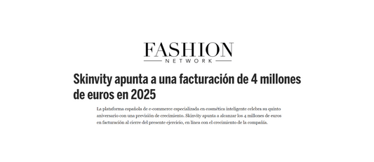 SKINVITY cumple 5 años y apunta a los 4 millones de euros en facturación para 2025