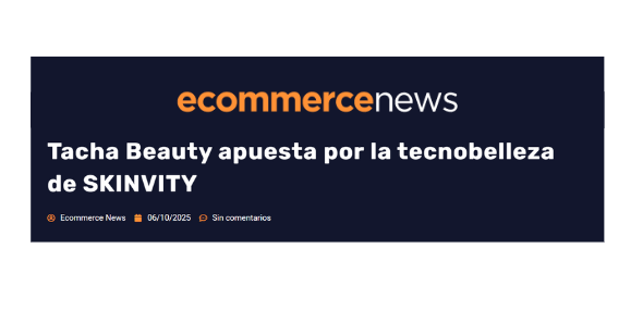 SKINVITY llega a Tacha Beauty: una apuesta por la tecnobelleza en España