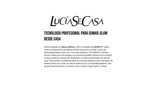 Glow exprés para el día de tu boda: cómo lograrlo desde casa con SKINVITY