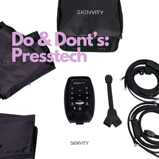 Optimiza los resultados con PressTech: Do’s &amp; Dont’s para un tratamiento eficaz