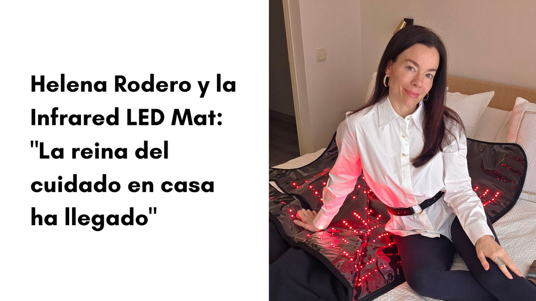 Helena Rodero y la Infrared LED Mat: "La reina del cuidado en casa ha llegado"