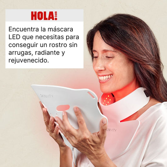Nuestra máscara LED en la revista HOLA