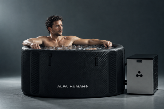 Ice Bath O2 PRO para hombre - Baño de Hielo para Recuperación, Frío y Calor