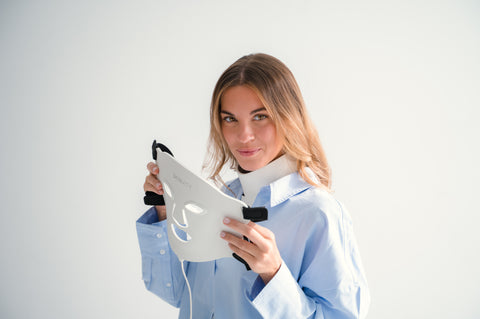 Máscara LED Facial de Silicona - Silicone LED Mask