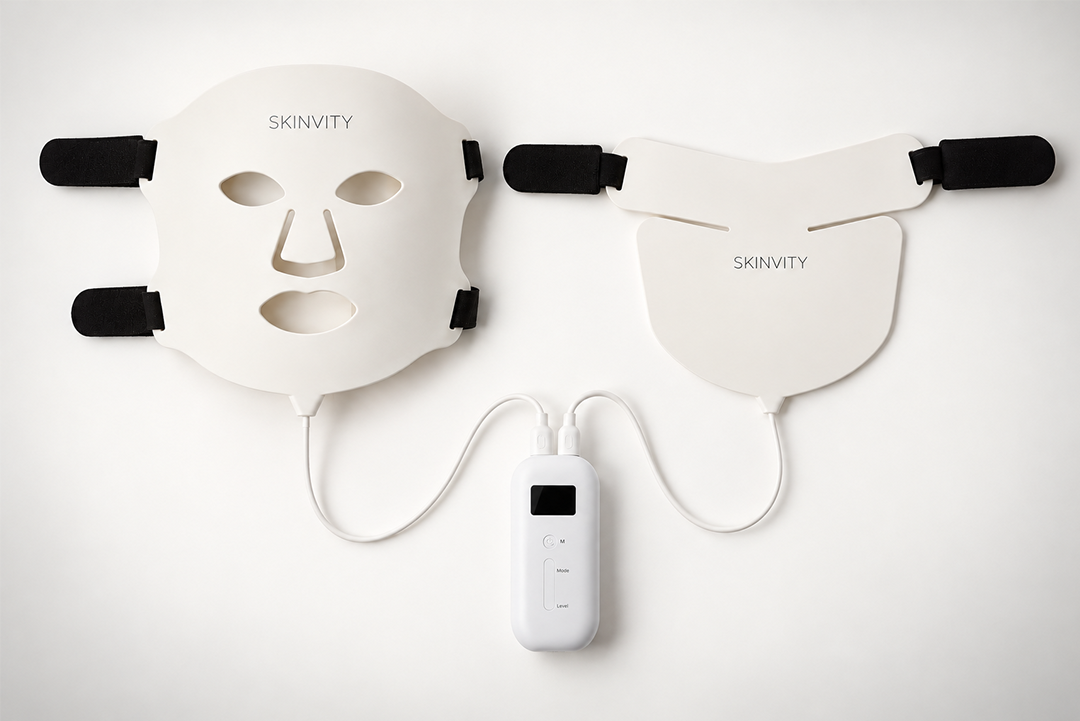 Led Face Mask 3 in 1-Silicone LED Mask